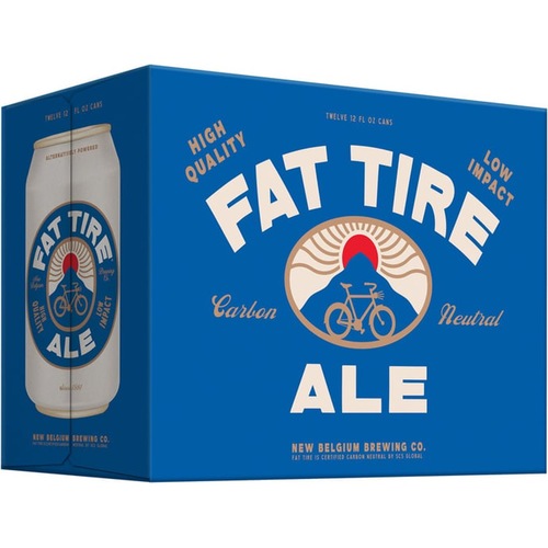 New Belgium Fat Tire 12 Pack Cans